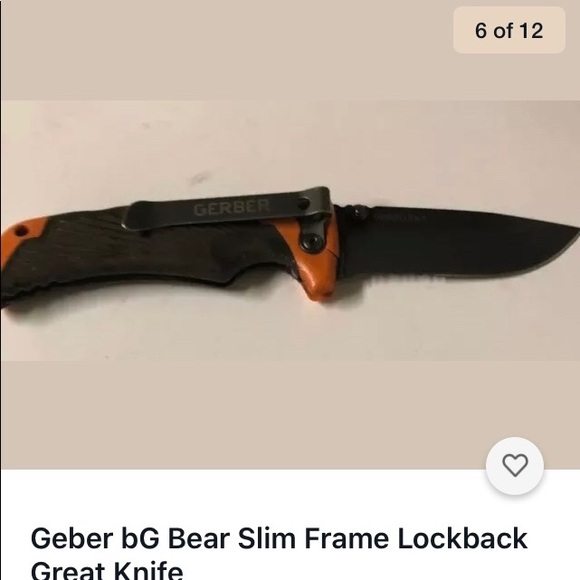 Gerber lock back knife - Picture 6 of 7